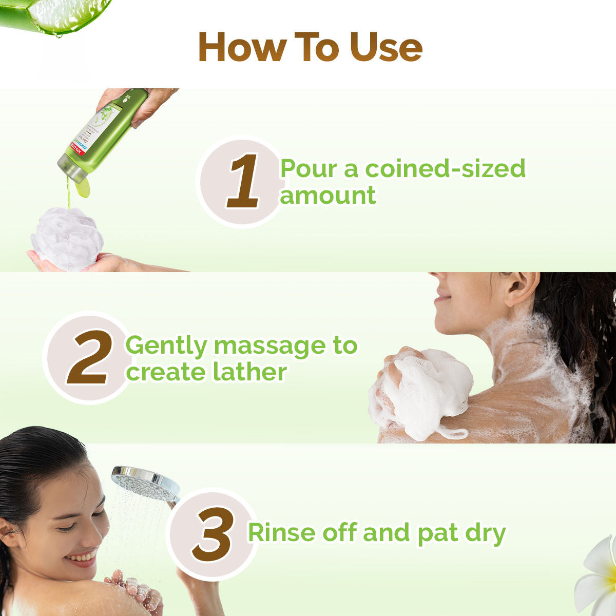 Aloe Vera Moisturizing Body Wash with Aloe Vera & Calming Jasmine Scent