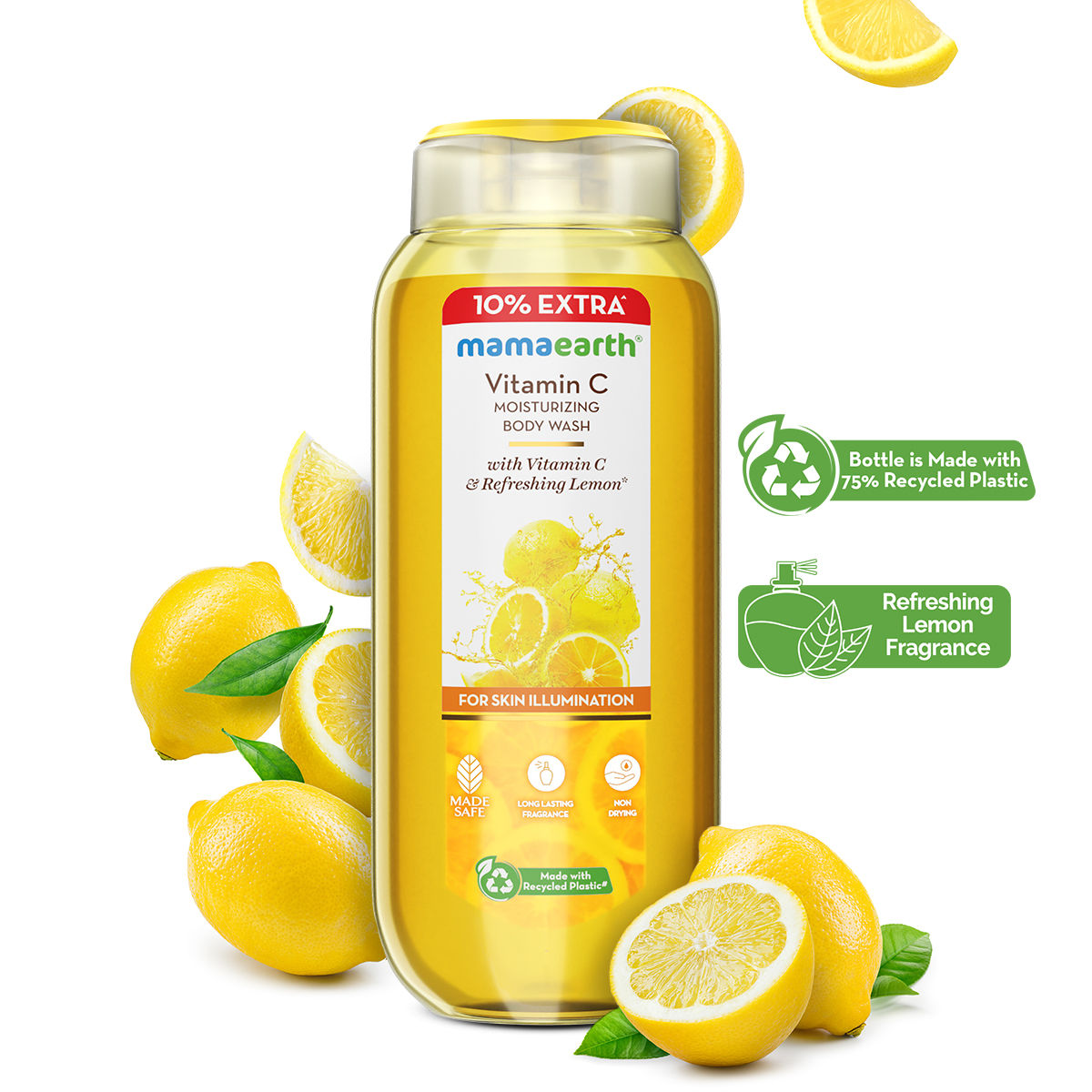 Vitamin C Moisturizing Body Wash with Vitamin C & Refreshing Lemon Scent