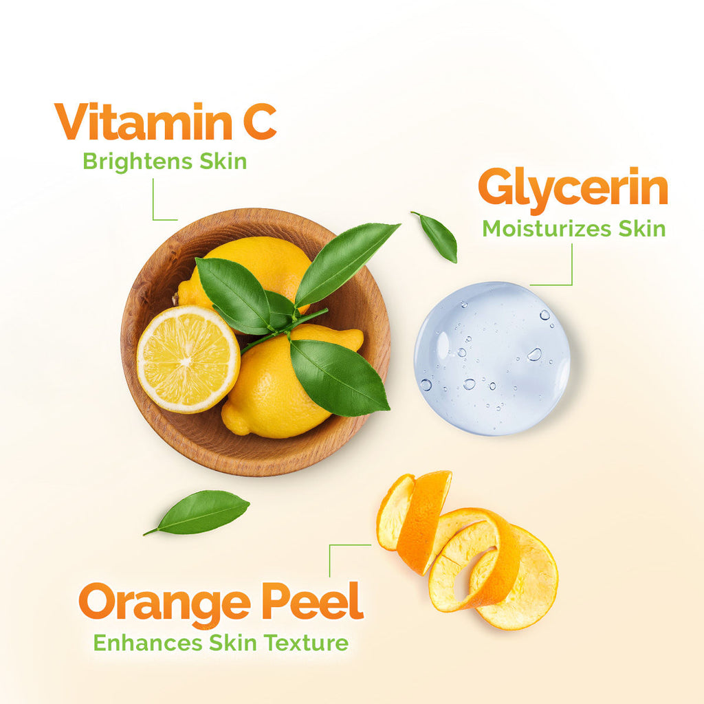 Vitamin C Moisturizing Body Wash with Vitamin C & Refreshing Lemon Scent