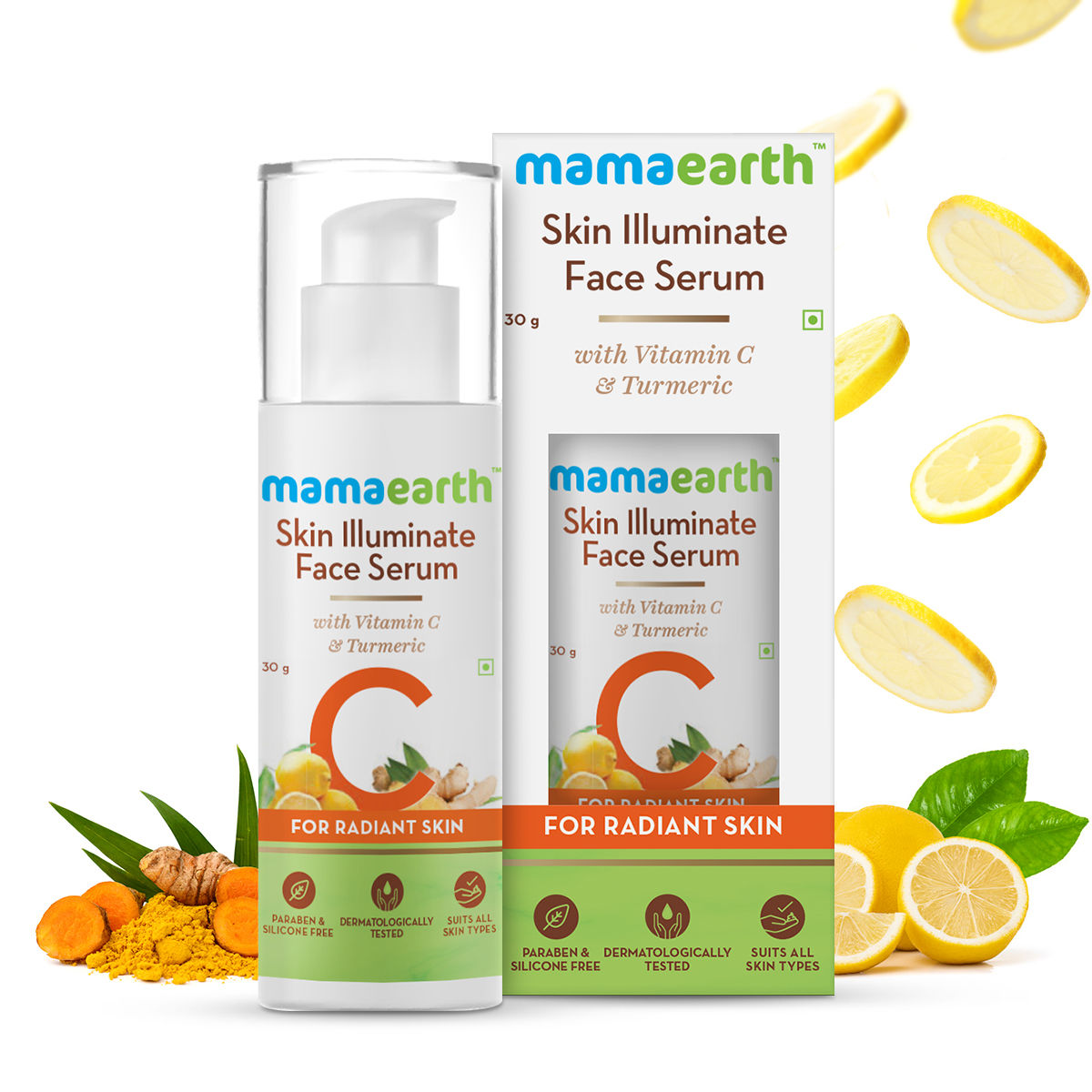 Skin Illuminate Face Serum With Vitamin C & Turmeric For Radiant Skin