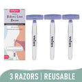 Disposable Bikini Line Trimming Razor For Women With Aloe Vera & Vitamin E Lubrication Strip