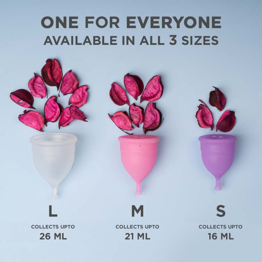 Reusable Menstrual Cup - No leakage,Rash-Free & Upto 12 Hours protection
