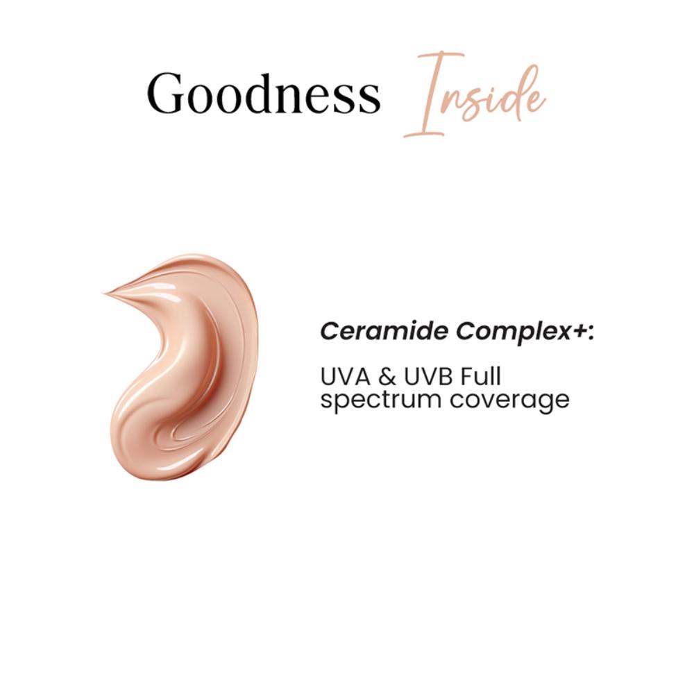 Tinted+ Sunscreen SPF 50 With UVA + UVB PA+++ Sun Protection & Instant Glow - All Skin Type