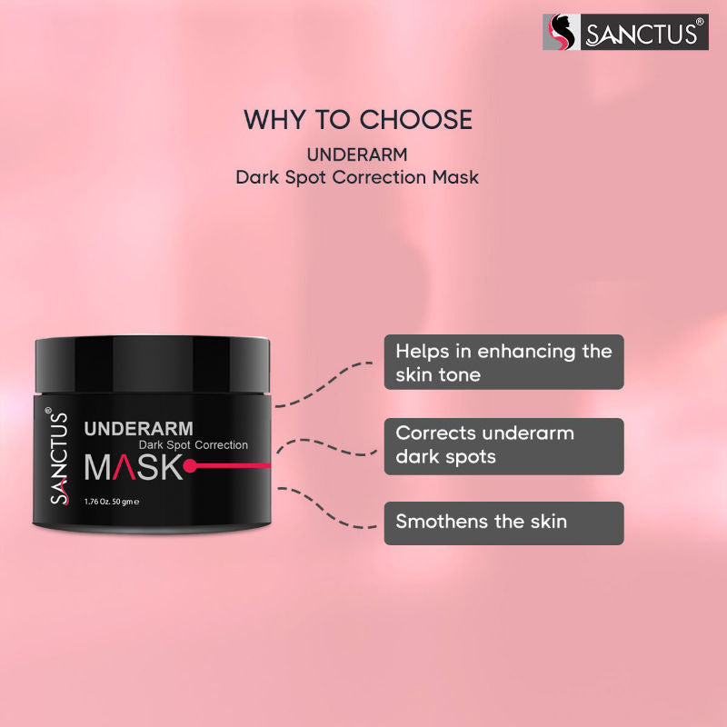 Underarm Dark Spot Correction Mask