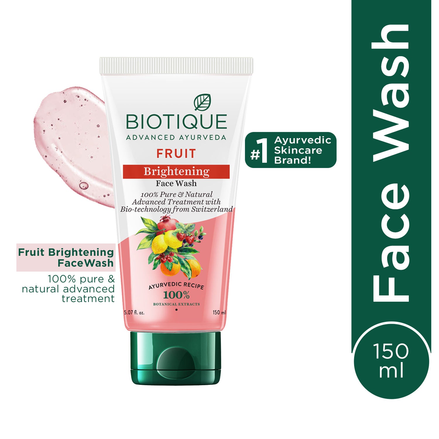 Fruit Brightening Face Wash - 150 ml