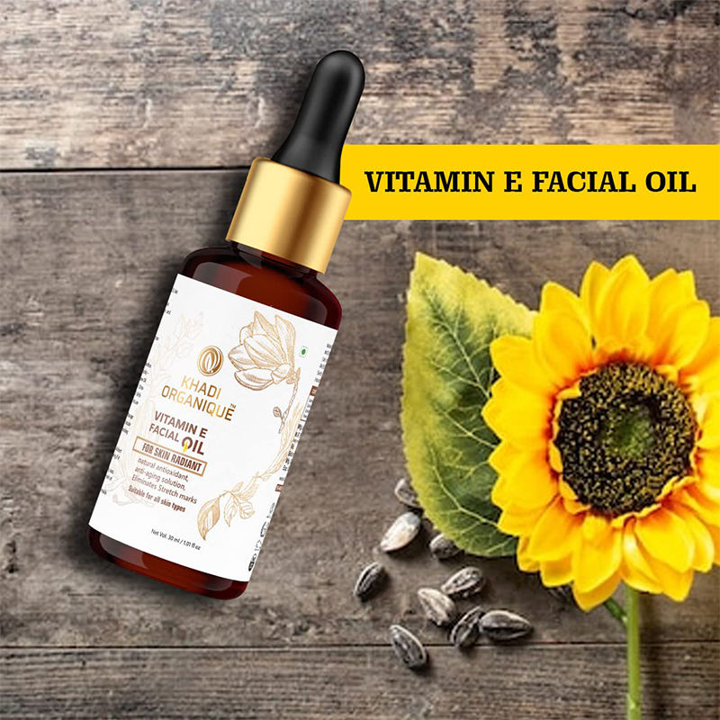 Vitamin E Facial Oil for Radiant & Glowing Skin, Remove Acne Scars & Marks