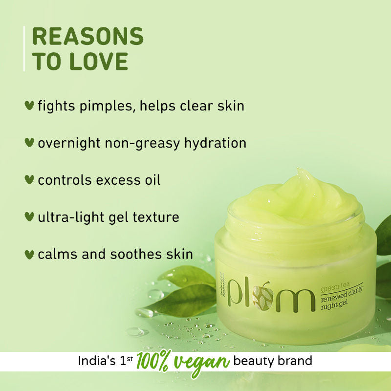 Green Tea Renewed Clarity Night Gel Mini