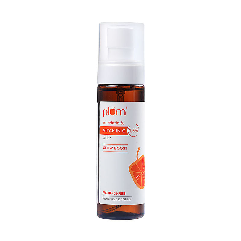 1.5% Vitamin C Alcohol-Free Spray Toner With Mandarin & Witch Hazel For Glow Boost & Open Pores