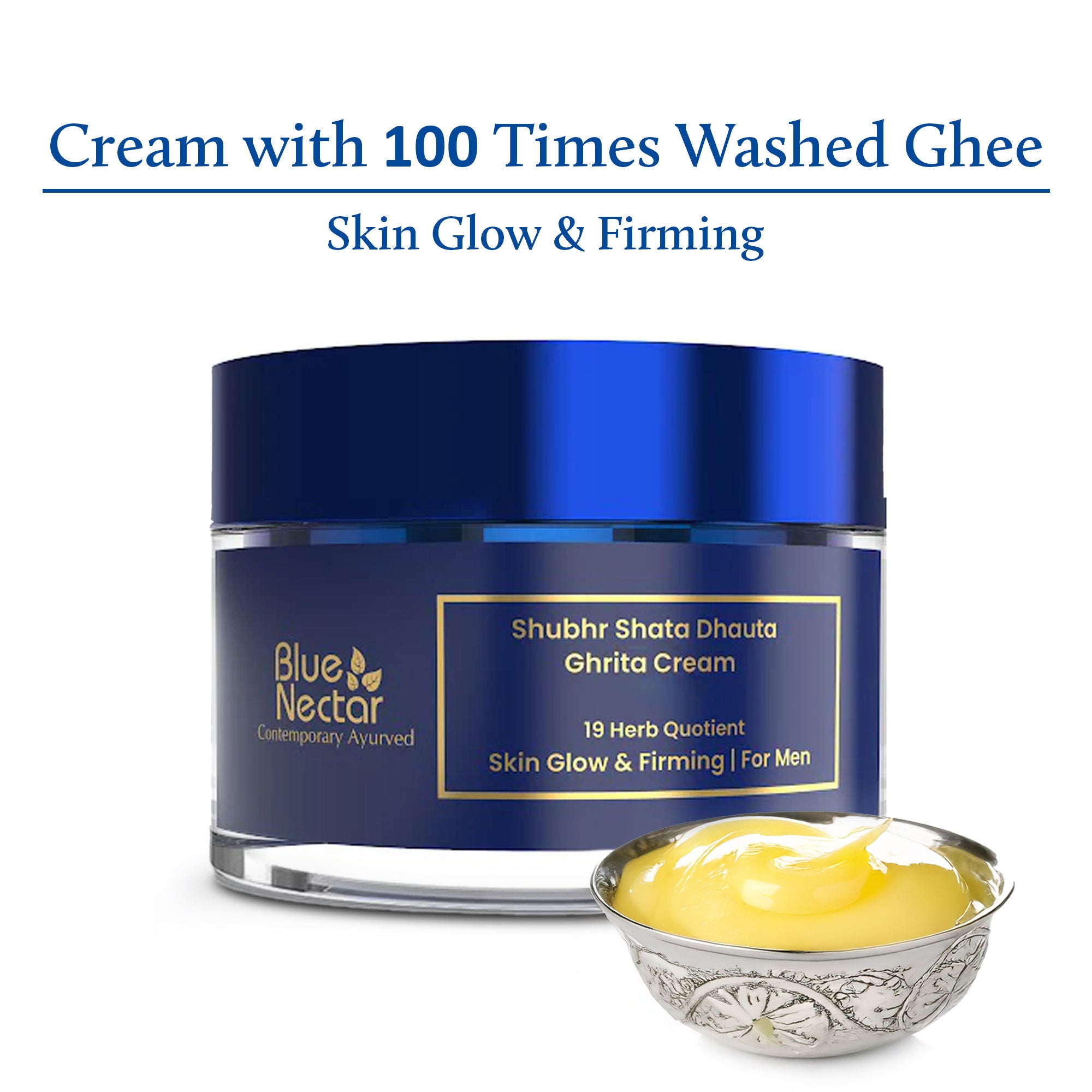 Shata Dhauta Ghrita Face Cream for Men