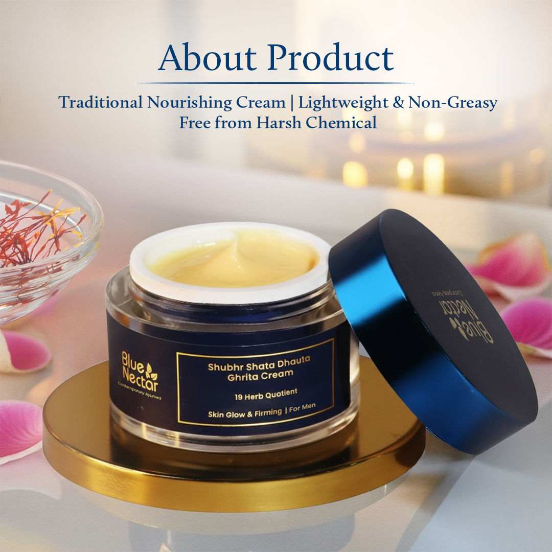 Shata Dhauta Ghrita Face Cream for Men