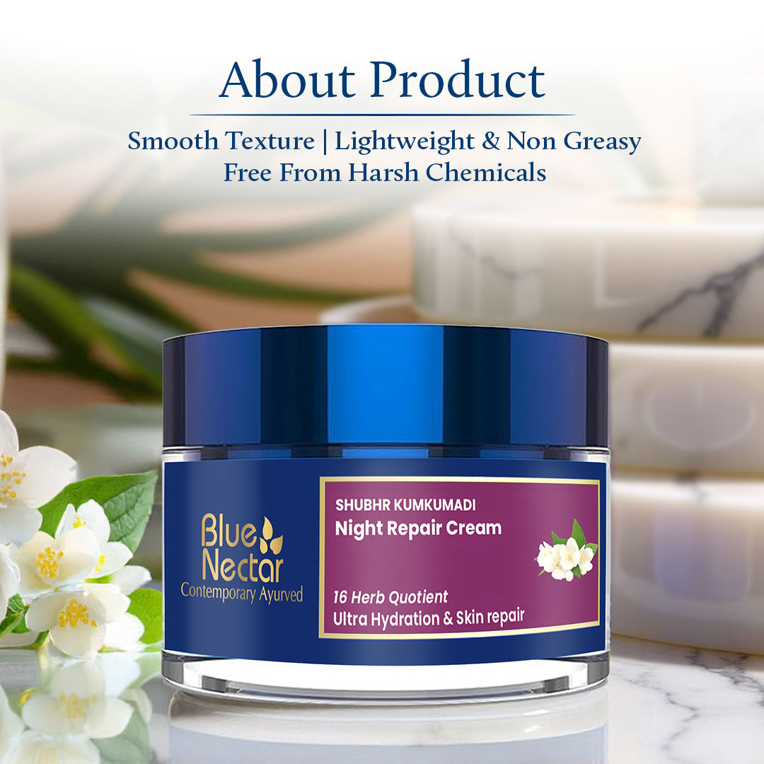 Night Repair Cream for Ultra Hydration & Skin Repair