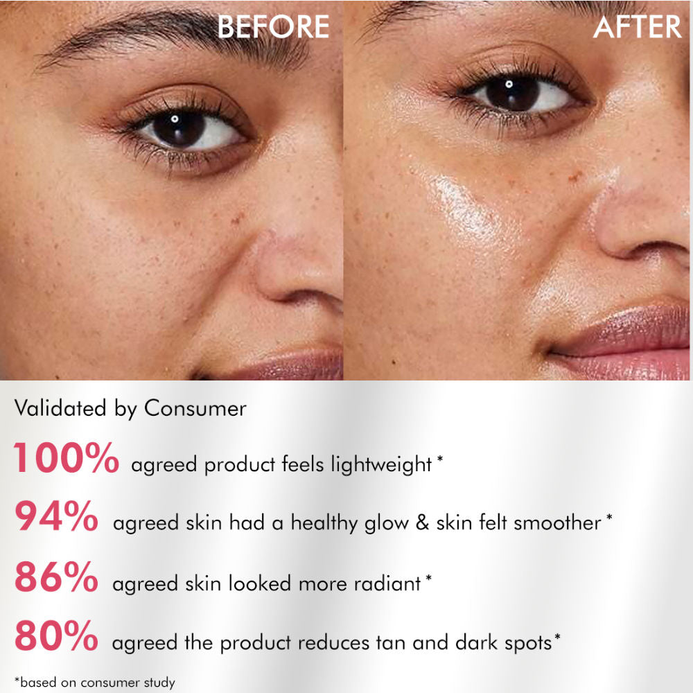 CLEAR GLOW 1% Kojic Acid Alpha Arbutin Daily Brightening Sunscreen