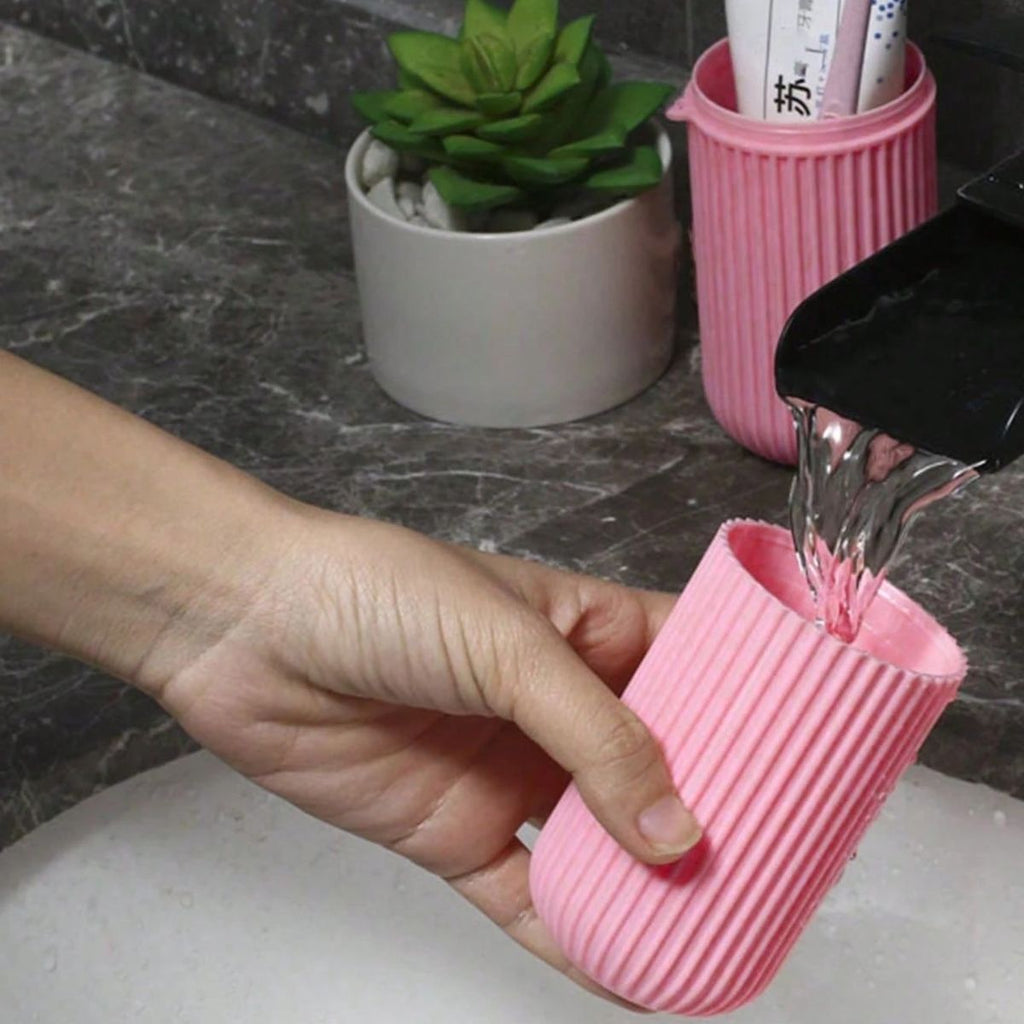 Toothbrush Case Travel Toothpaste Toiletry Holder Portable Storage Cover Compact Makeup Box