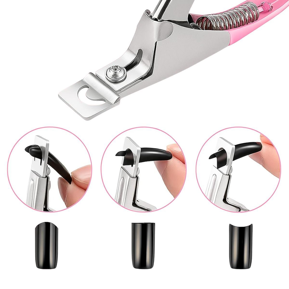 Nail Tip Cutter Edge Clipper False Fake Artificial Acrylic Gel Extension Trimmer Manicure Tool