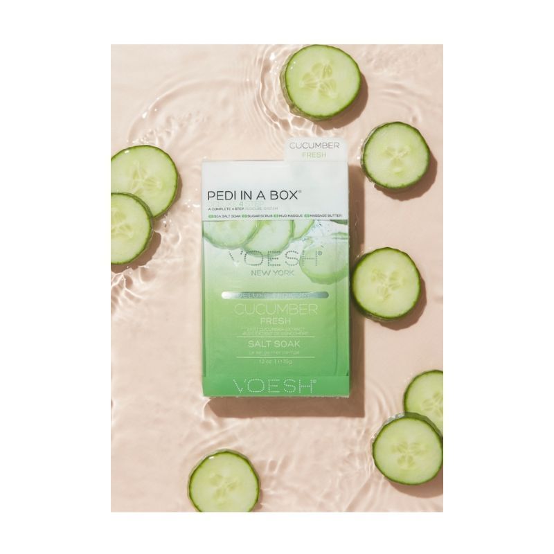 Deluxe Pedicure In A Box (4 Step) - Cucumber Fresh
