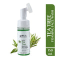 Herbal Tea Tree Acne Control Foaming Face Wash with Silicon Face Massage Brush