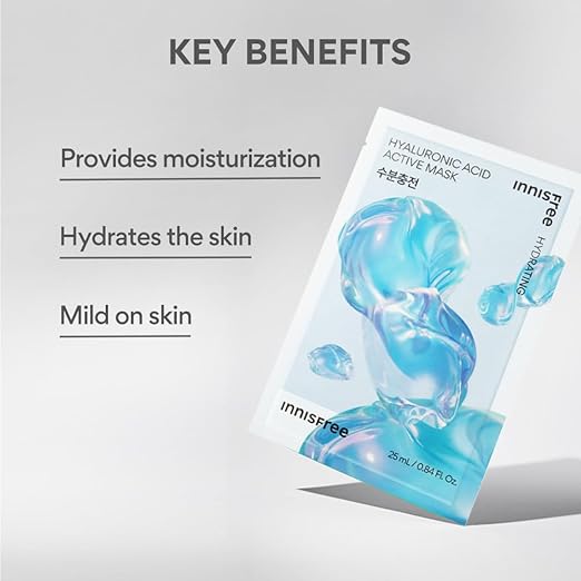 Hyaluronic Acid Active Mask - Deep Hydration for Dry Skin