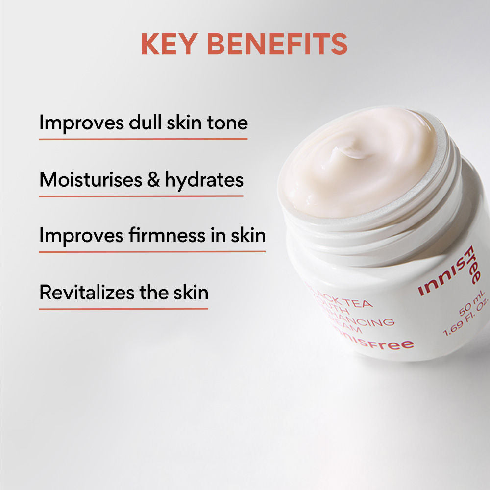 Black Tea Youth Enhancing Cream For Anti-Aging & Improving Textured Skin