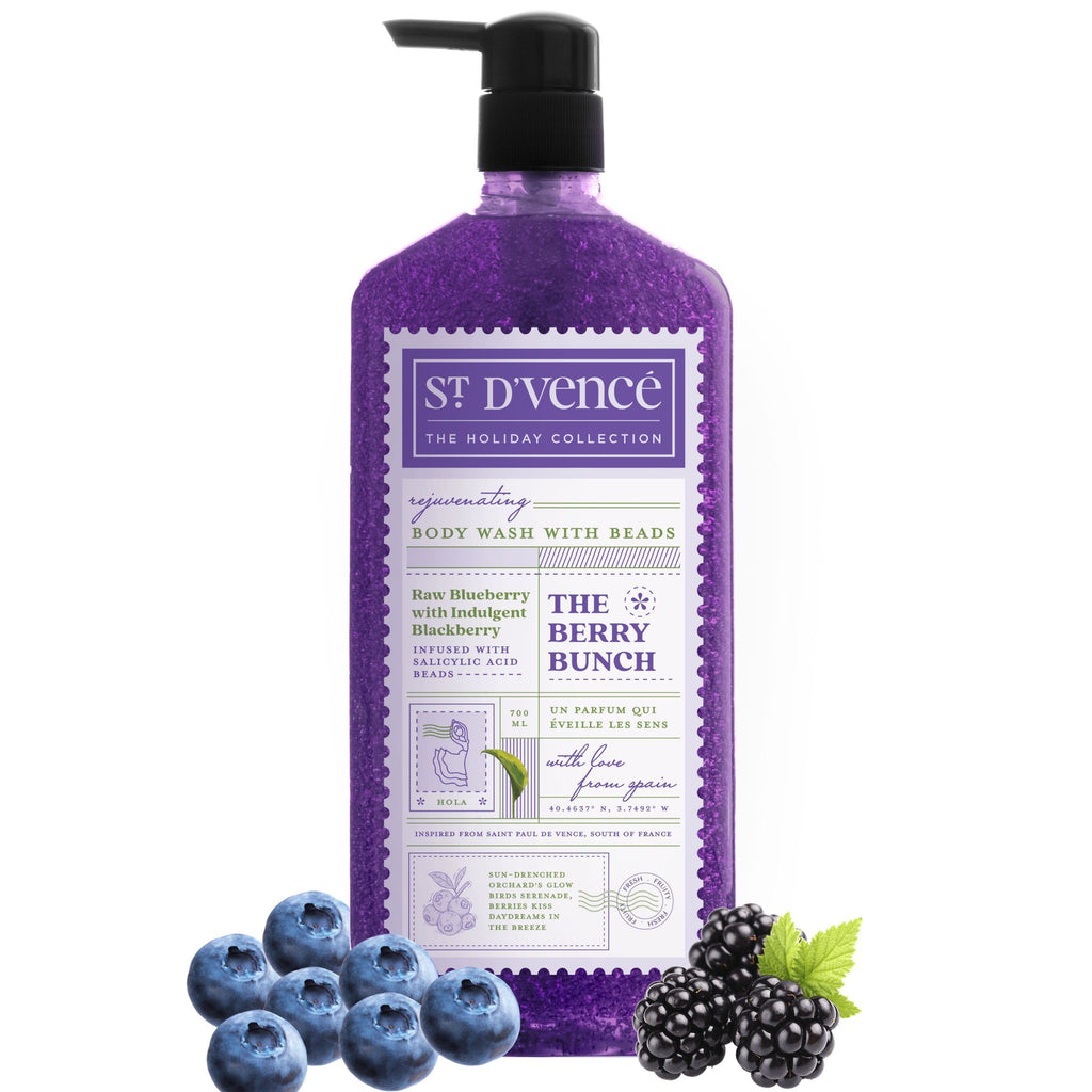 The Berry Bunch Body Wash With Salicylic Acid Beads