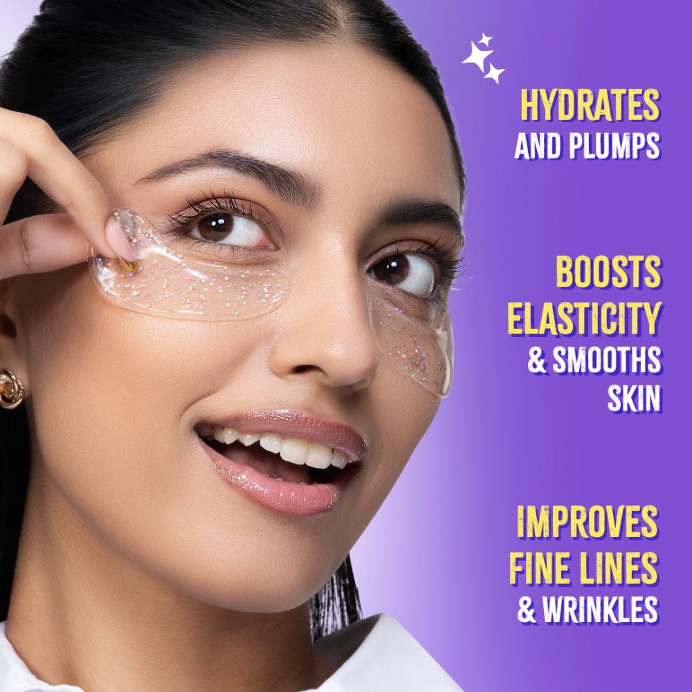 Hydrogel Under-Eye Patches for Dark Circles, De-puffing & Hydration