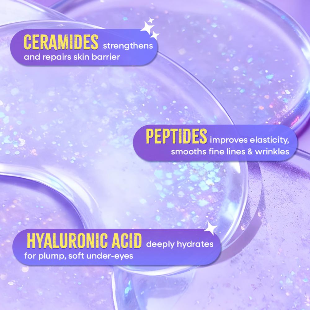 Hydrogel Under-Eye Patches for Dark Circles, De-puffing & Hydration