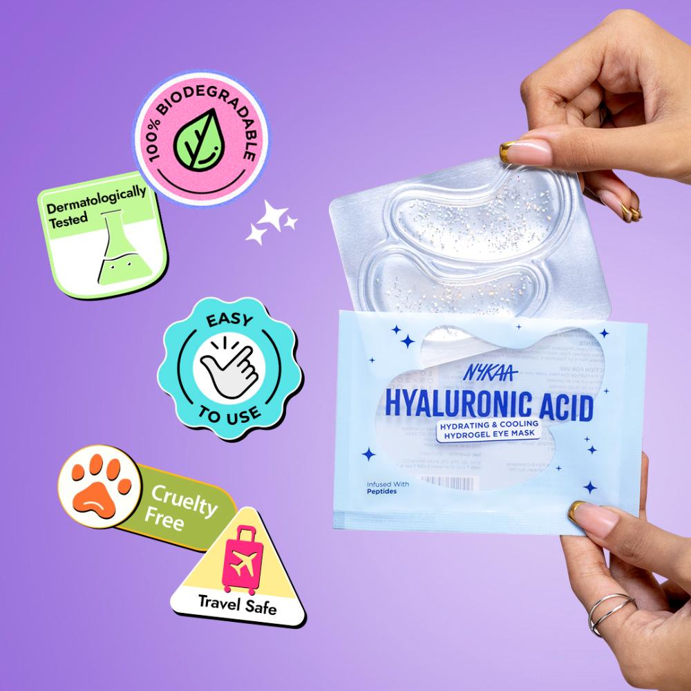 Hydrogel Under-Eye Patches for Dark Circles, De-puffing & Hydration