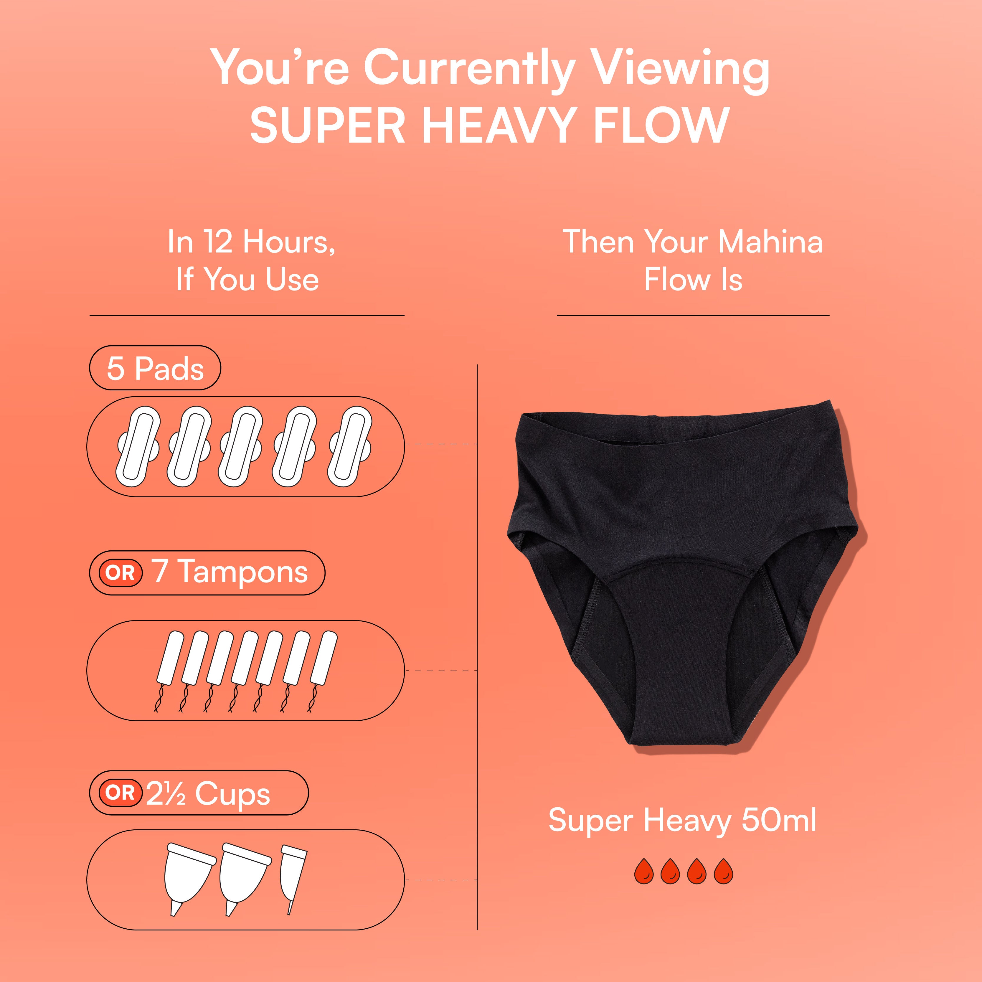Cotton Period Panty For Girls & Women - Berry Purple-XL