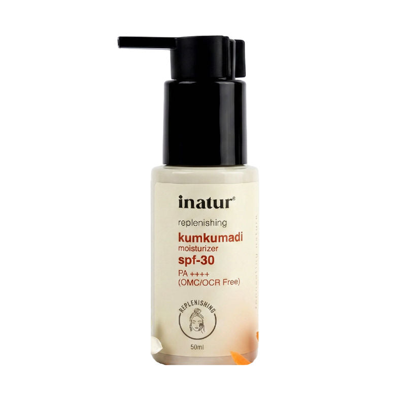 Kumkumadi Sunscreen SPF 30 PA++++, Ayurvedic Moisturizer, No White Cast, UV Protection