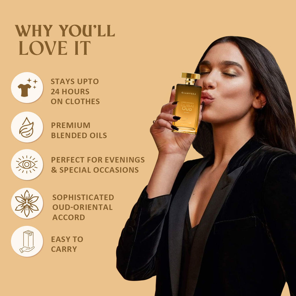 Luxe Dreaming Dubai Oud Pure Perfume Unisex Fragrance