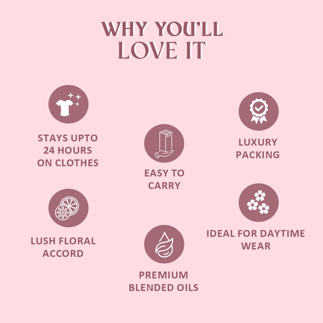 Luxe Bae Floral Pure Perfume For Women