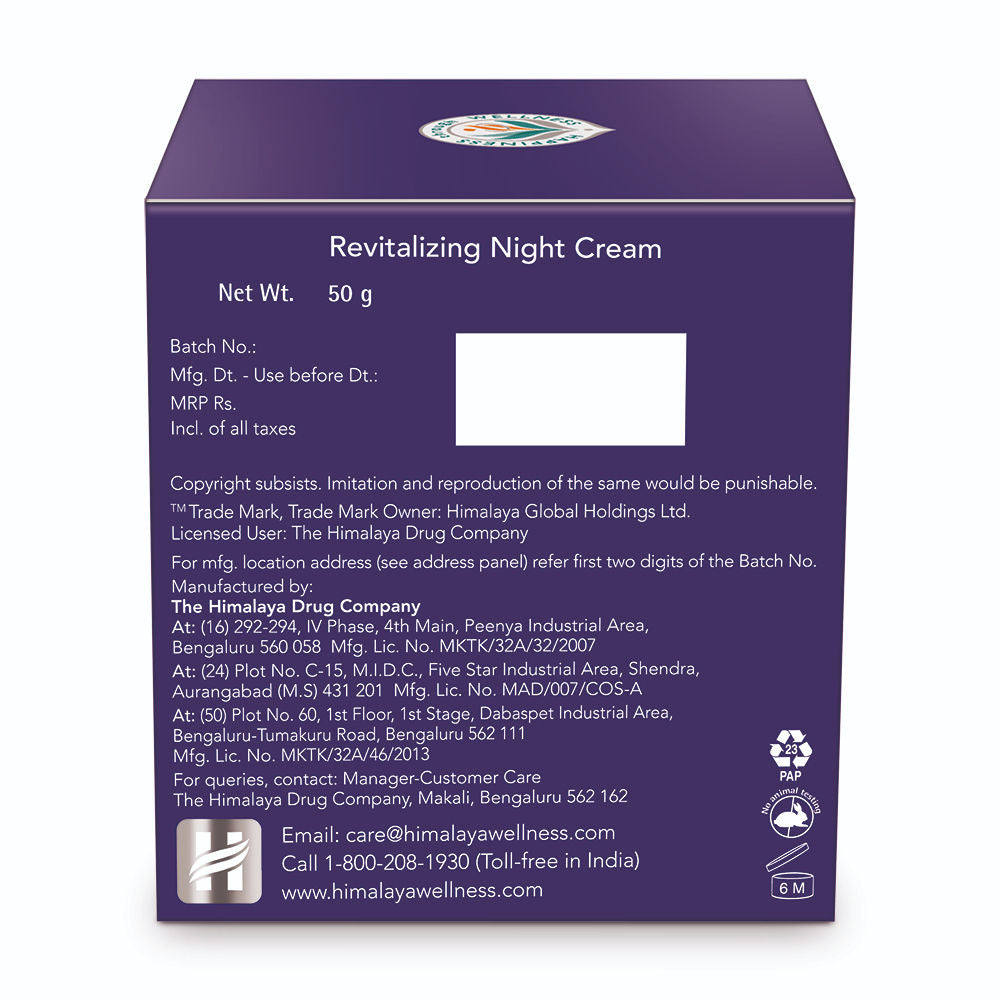Revitalizing Night Cream