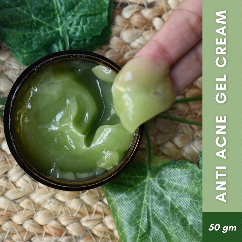 Acne Gel Cream, Face Moisturizer For Oily Skin With Green Tea, Best Cream For Pimple