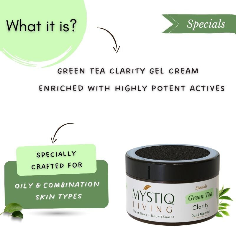 Acne Gel Cream, Face Moisturizer For Oily Skin With Green Tea, Best Cream For Pimple