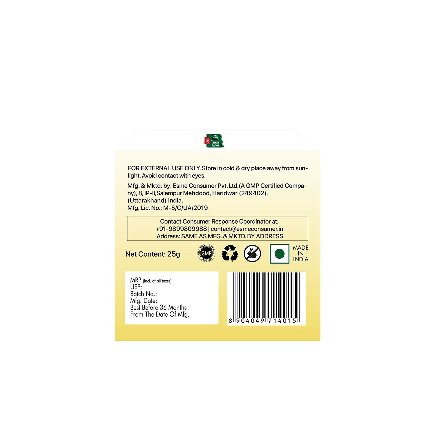 Bright Glow Vitamin C Serum Cream