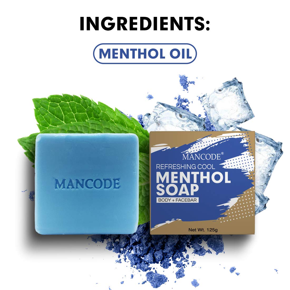 Refreshing Cool Menthol Soap