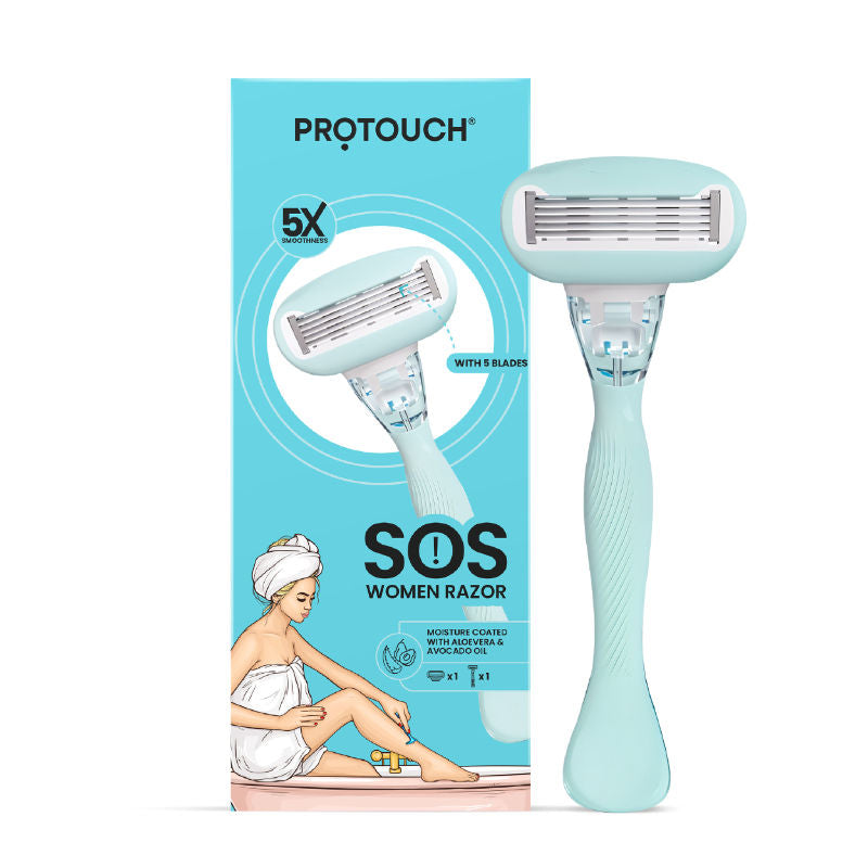 SOS Painless & One Stroke Hair Removal Women Razor