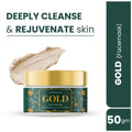 Gold Face Mask For Glowing Skin, Acne Reduction & Dead Skin Cell Removal For All Skin Type