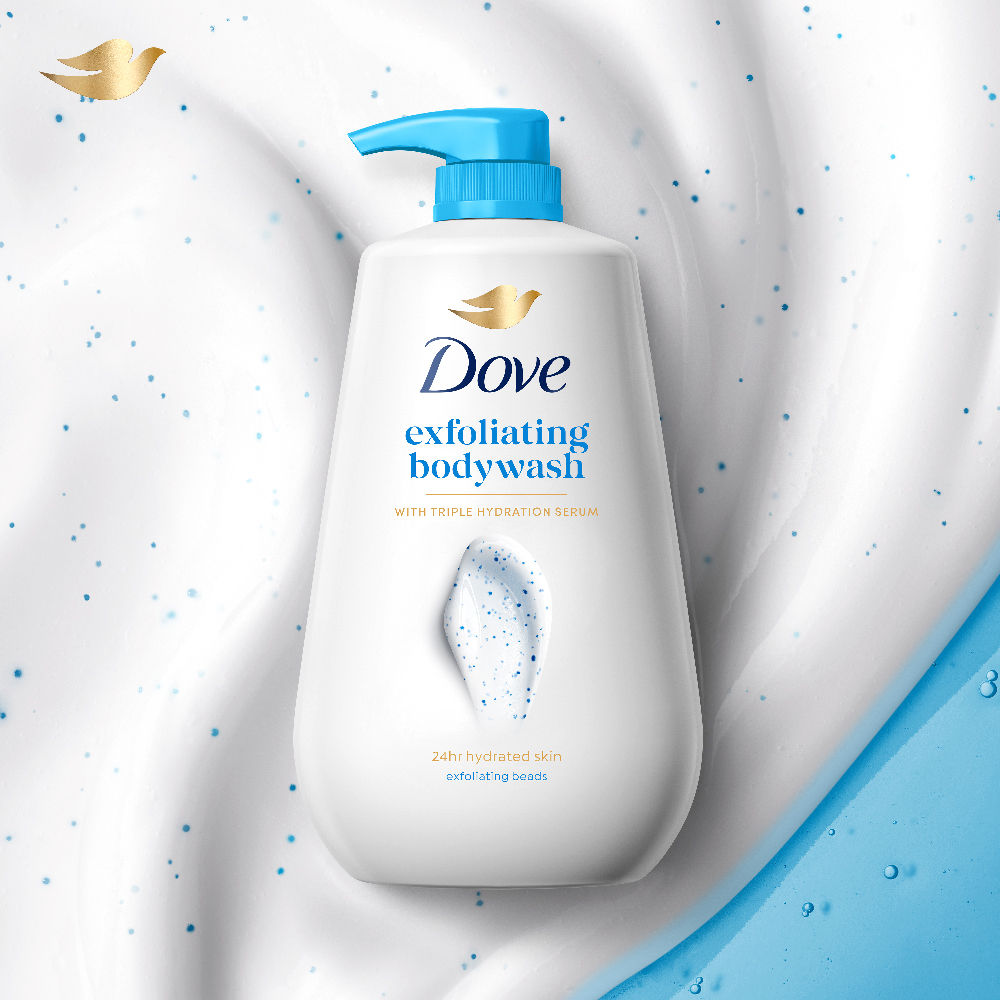 Gentle Exfoliating Beads Body Wash For Softer Smoother Skin