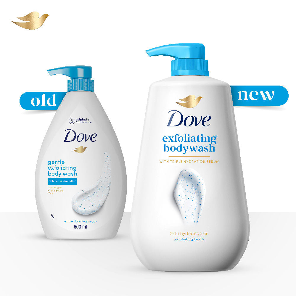 Gentle Exfoliating Beads Body Wash For Softer Smoother Skin
