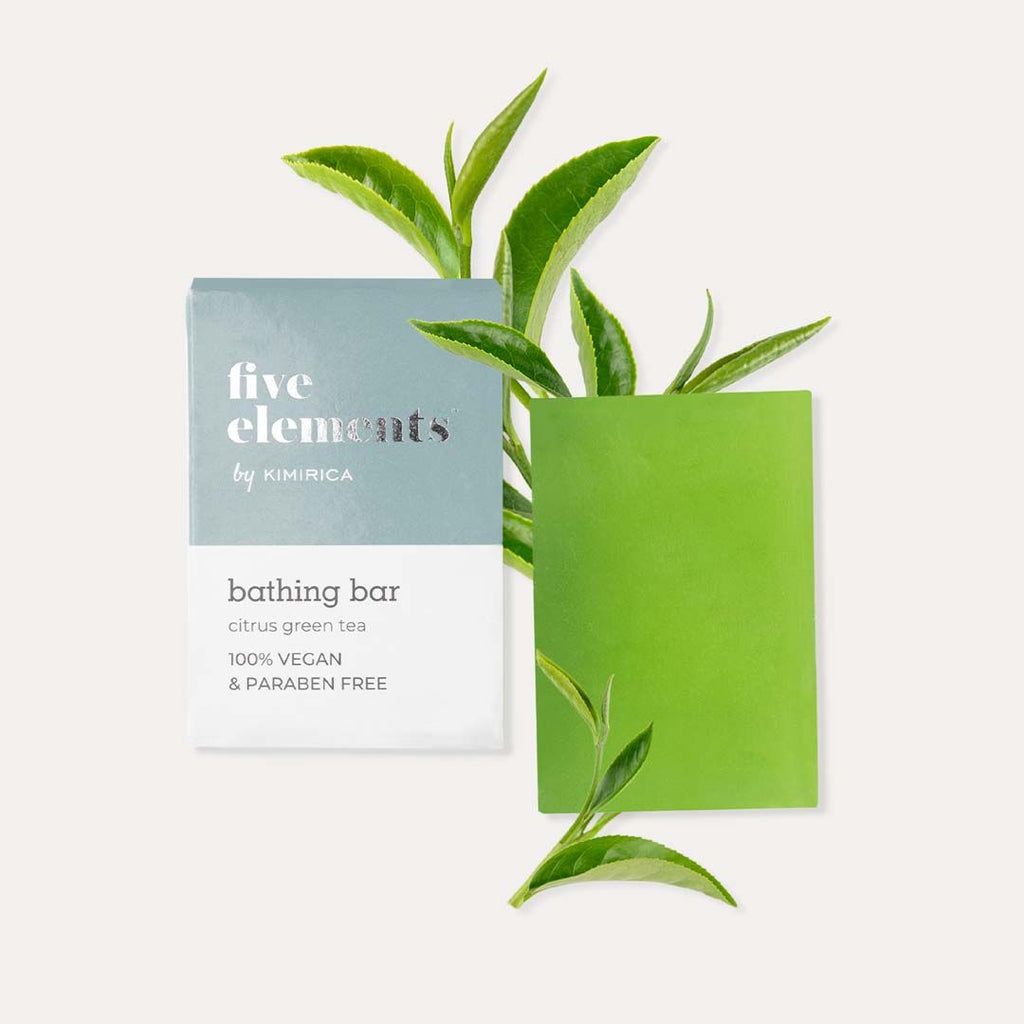 Luxury Green Tea Soap, Handmade Refreshing Creamy Bathing Bar With Aloe Vera & Vitamin E
