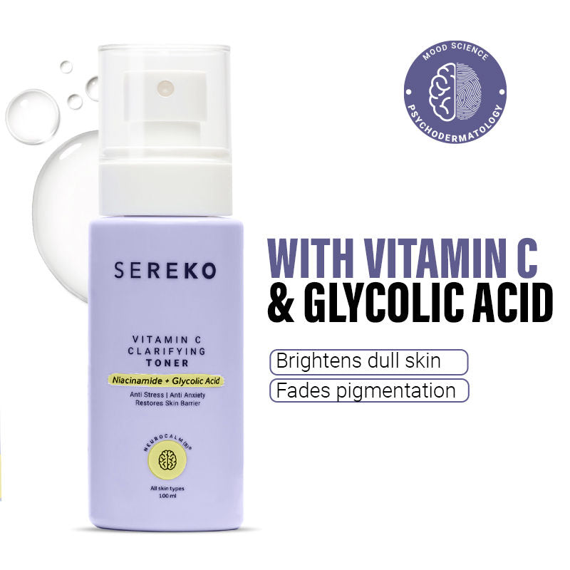 Vitamin C Clarifying Face Toner With Niacinamide For Brightening & Tighten Pores