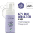Pore-Clearing Face Wash with 1% Salicylic Acid, 2% Glycolic Acid for Active Acne,Oil Control