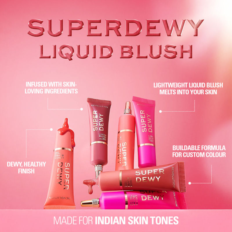 Superdewy Liquid Blusher - Ultra Pigmented-Dewy & Radiant Formula You Had Me At First Blush
