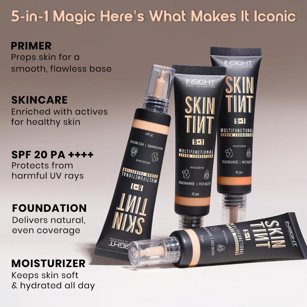 Skin Tint 5In1 Multifunctional Serum Foundation