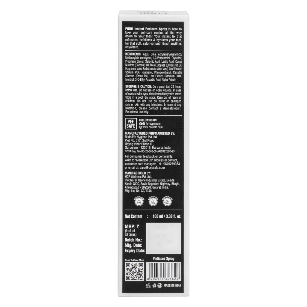 By Pee Safe Instant Pedicure Spray
