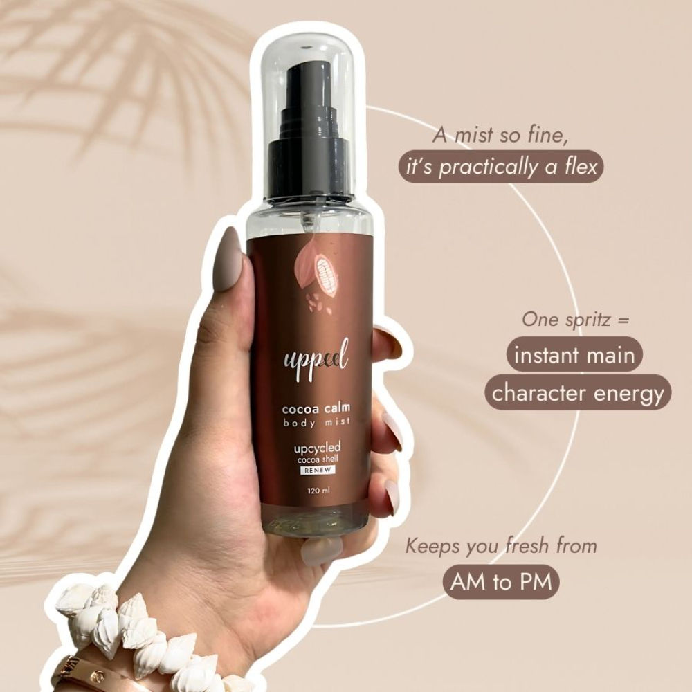 Cocoa Calm Hair & Body Mist - Vanilla, Chocolate & Musk, Fine Fragrance For Her