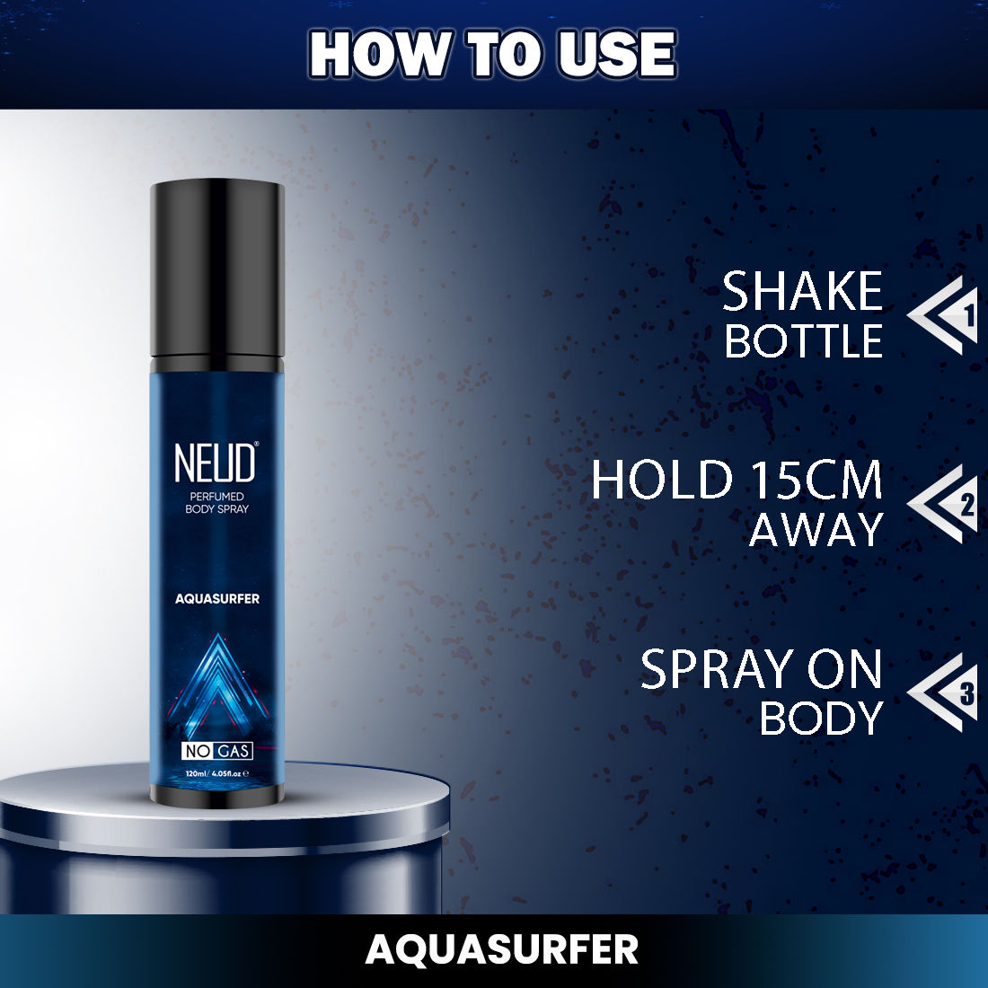 Aquasurfer Perfumed Body Spray