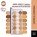 Ultra HD 12 in 1 Camouflage Concealer Corrector Supraemeshield Cream Base Makeup Palette