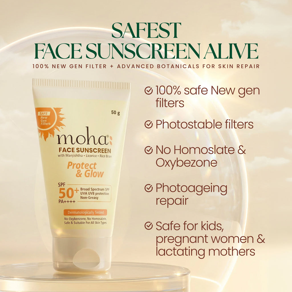 Face Sunscreen SPF 50+ PA++++ Photostable New Gen Filters