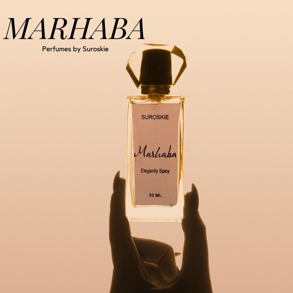 Marhaba Perfume Long Lasting Unisex Scent Notes Citrus & Woody